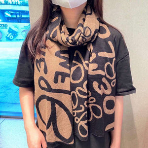 Loewe Scarves Cashmere Knitted Long Scarf L45032 - Default Title - View 1
