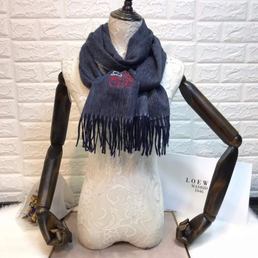 Loewe Scarves Designer Loewe Shawl Scarf 30021