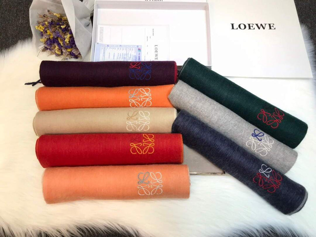 Loewe Scarves Designer Loewe Shawl Scarf 30020
