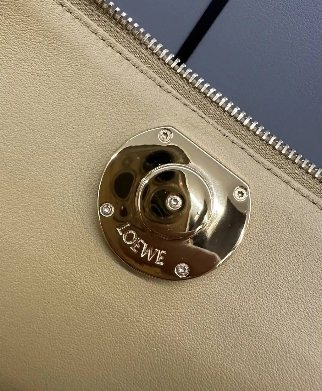 Loewe Small Madrid bag in supple calfskin AANBAB2X01 Yellow
