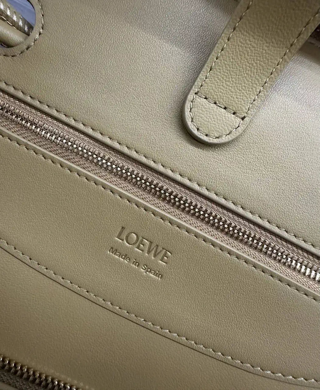 Loewe Small Madrid bag in supple calfskin AANBAB2X01 Yellow