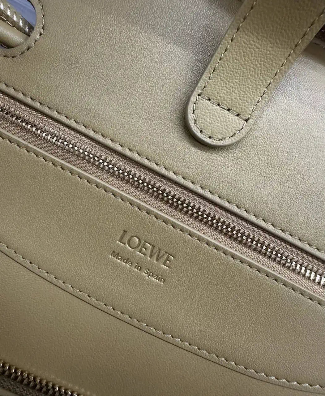 Loewe Small Madrid bag in supple calfskin AANBAB2X01 Yellow