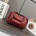 Loewe Small Madrid bag in supple calfskin AANBAB2X01 Red