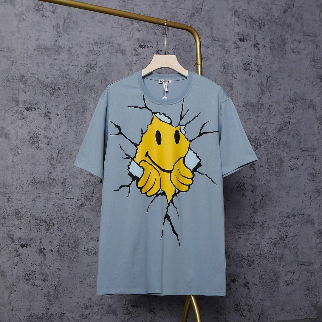 Loewe Women Men T-shirts Designer Loewe Short Sleeve Clothing L33212