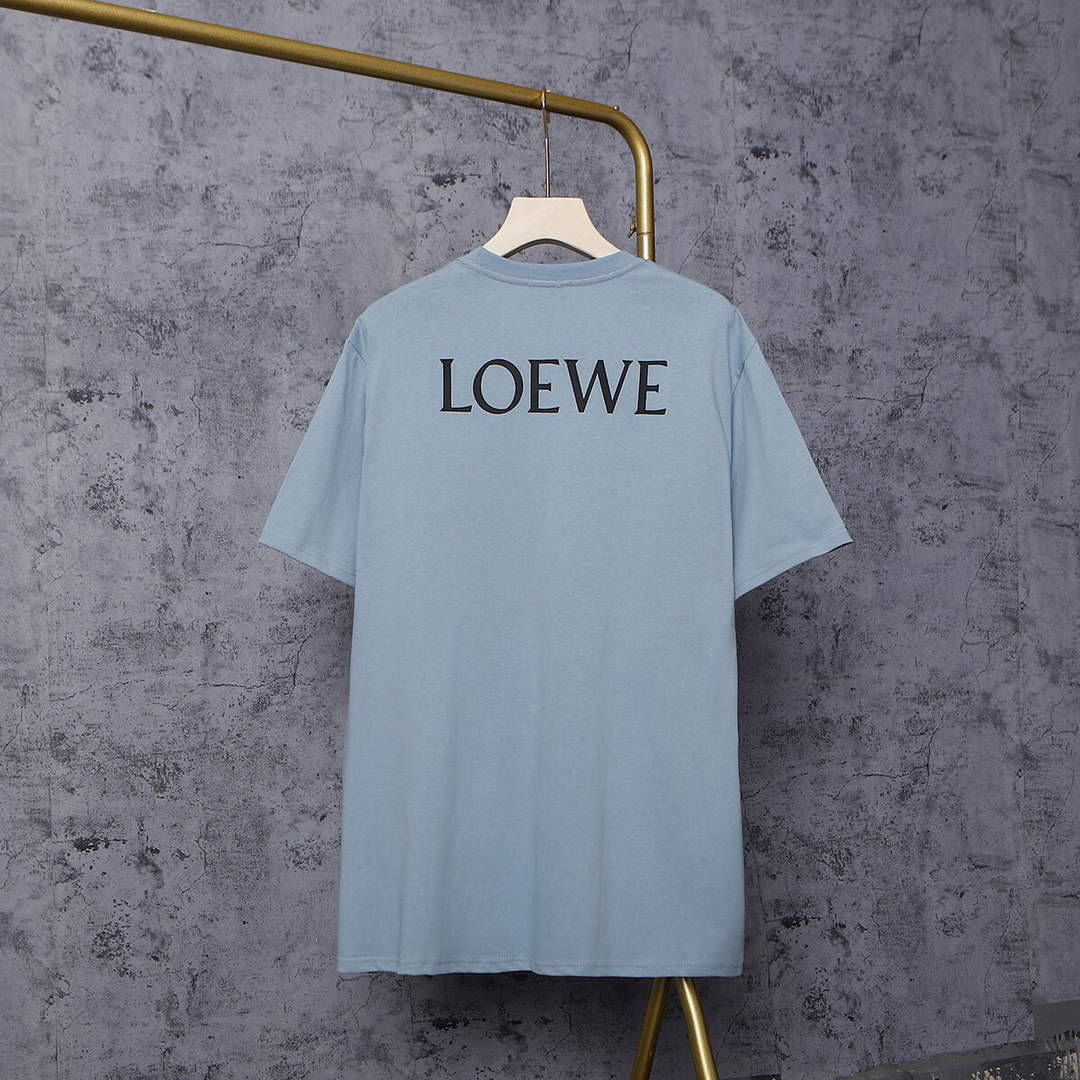 Loewe Women Men T-shirts Designer Loewe Short Sleeve Clothing L33212