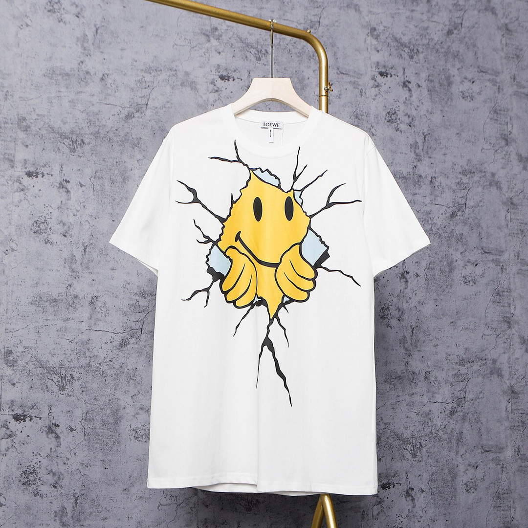 Loewe Women Men T-shirts Designer Loewe Short Sleeve Clothing L33213