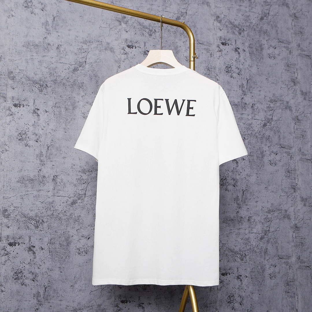 Loewe Women Men T-shirts Designer Loewe Short Sleeve Clothing L33213