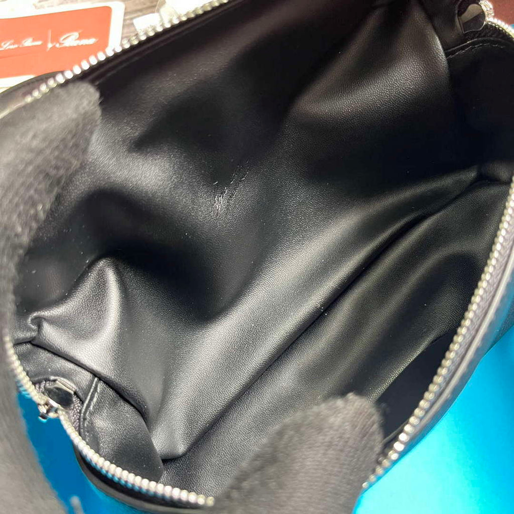 Loro Piana FAI8393 Extra Pocket Pouch L19 Black