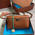Loro Piana FAI8393 Extra Pocket Pouch L19 Brown
