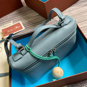 Loro Piana FAI8393 Extra Pocket Pouch L19 Light blue - Default Title - View 4