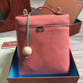 Loro Piana FAM6491 Extra Pocket Backpack L23.5 Pink - Default Title - View 1