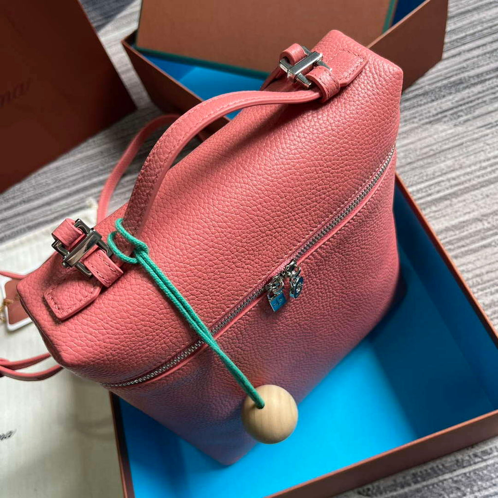 Loro Piana FAM6491 Extra Pocket Backpack L23.5 Pink