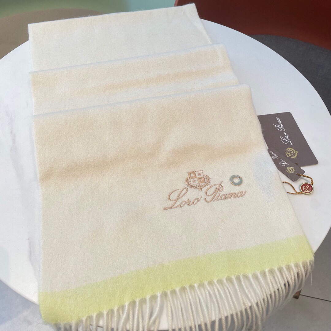 Loro Piana Scarves Designer Classic Cashmere Scarf LP57824