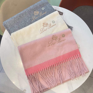 Loro Piana Scarves Designer Classic Cashmere Scarf LP57825 - Default Title - View 3