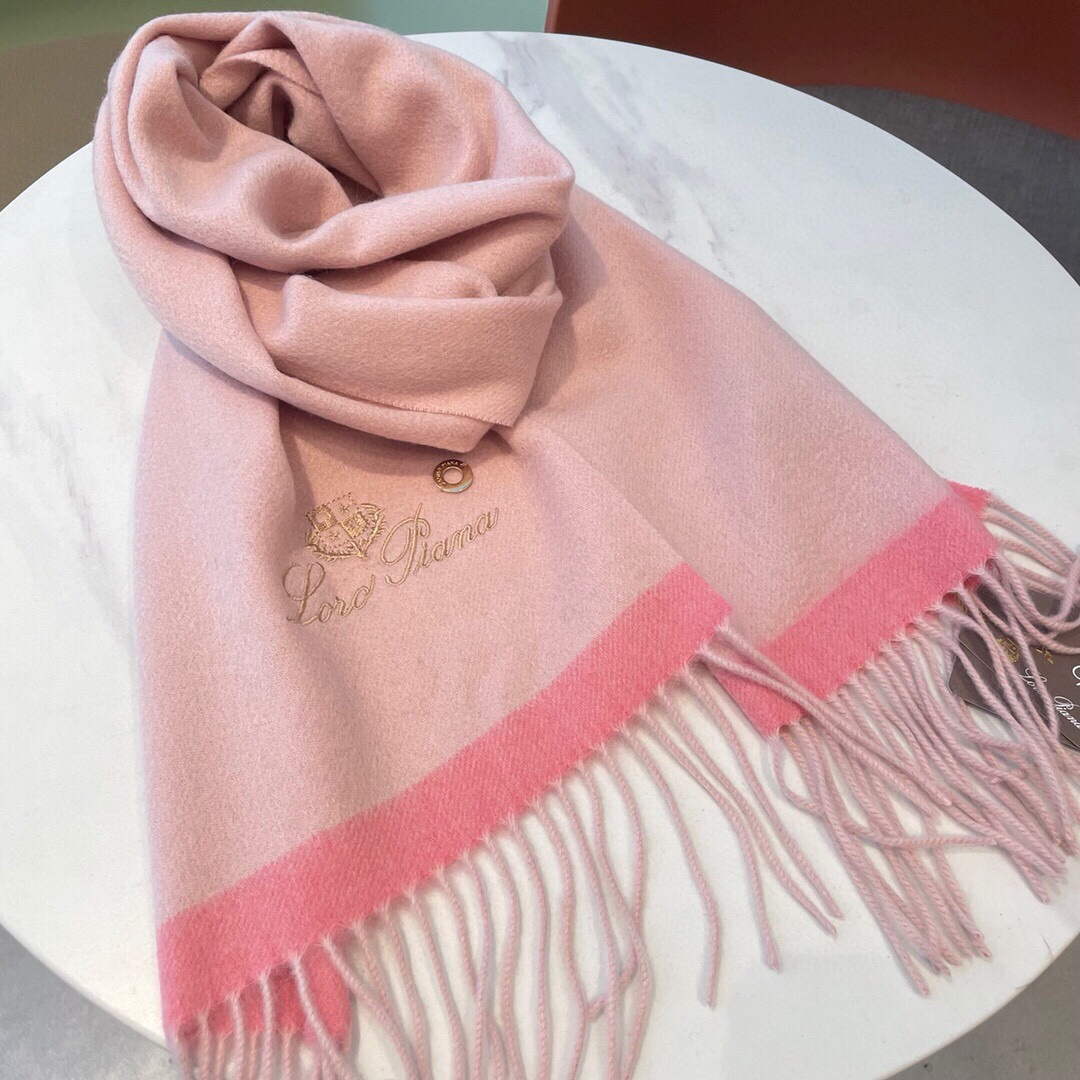 Loro Piana Scarves Designer Classic Cashmere Scarf LP57825 - Default Title - View 1