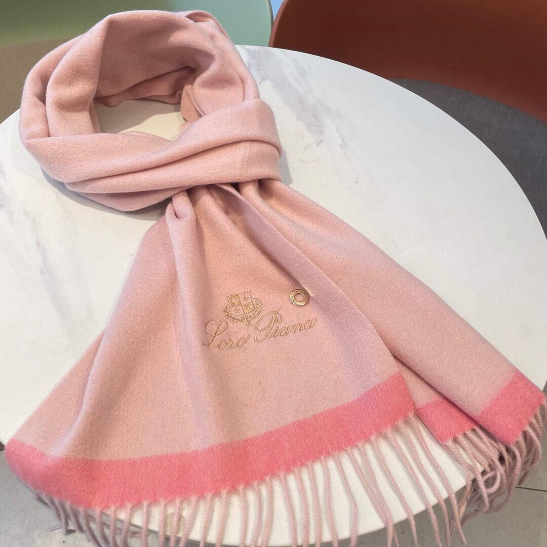 Loro Piana Scarves Designer Classic Cashmere Scarf LP57825
