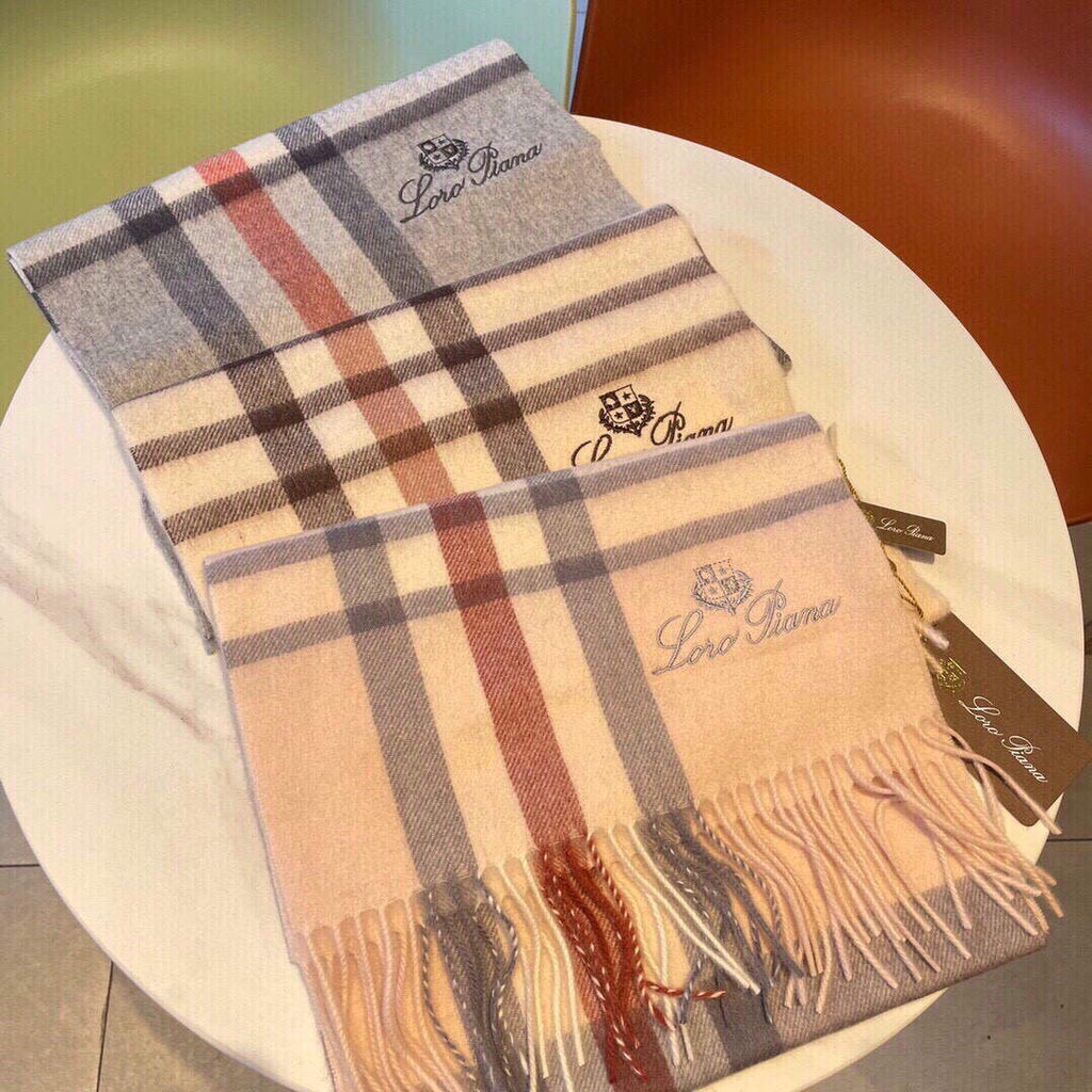 Loro Piana Scarves Designer Classic Cashmere Scarf LP57827