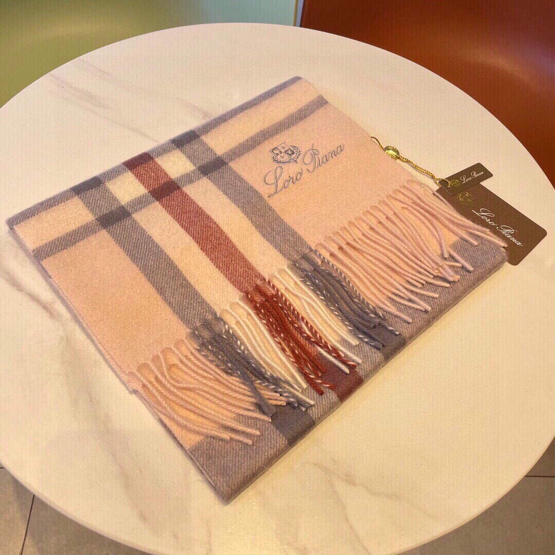 Loro Piana Scarves Designer Classic Cashmere Scarf LP57827