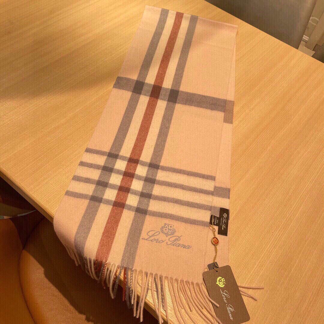 Loro Piana Scarves Designer Classic Cashmere Scarf LP57827