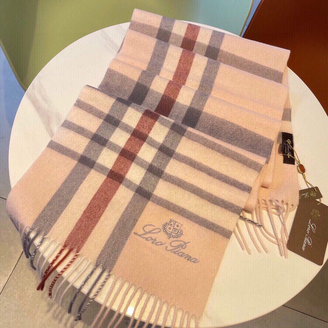 Loro Piana Scarves Designer Classic Cashmere Scarf LP57827