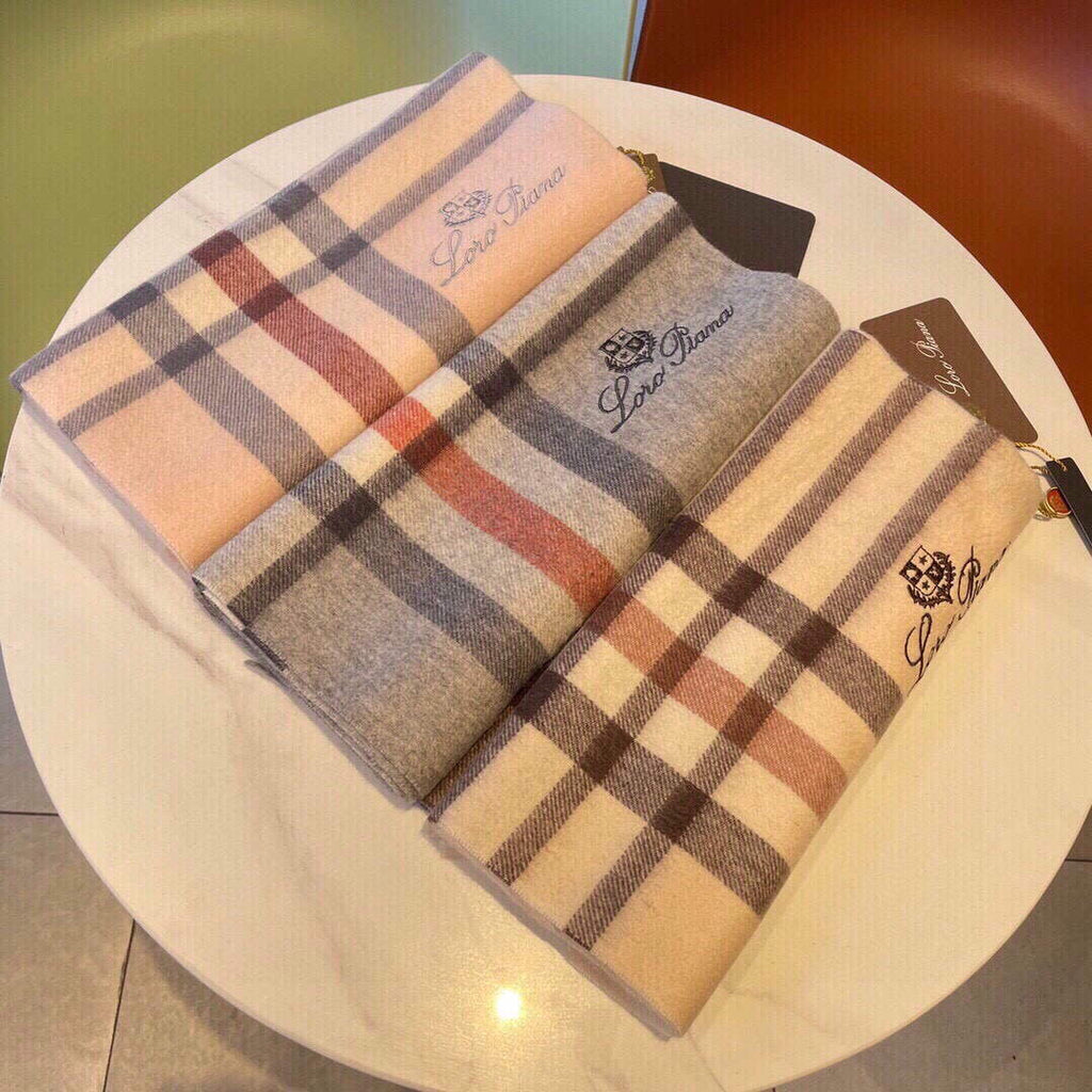 Loro Piana Scarves Designer Classic Cashmere Scarf LP57828
