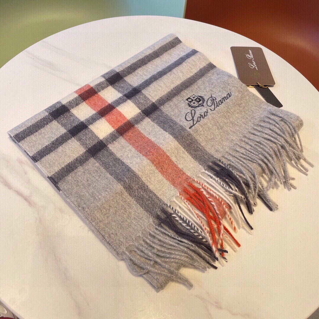 Loro Piana Scarves Designer Classic Cashmere Scarf LP57828