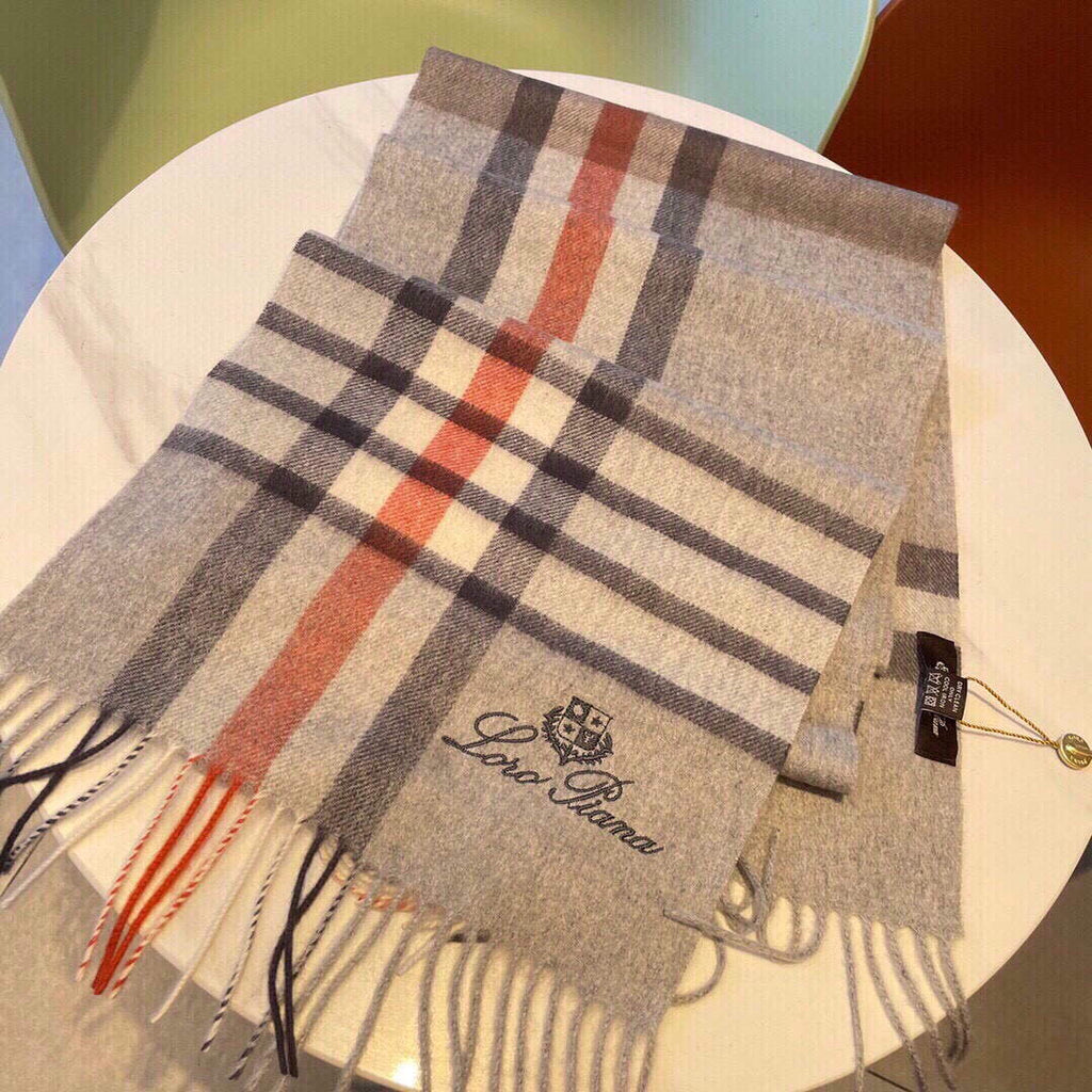 Loro Piana Scarves Designer Classic Cashmere Scarf LP57828