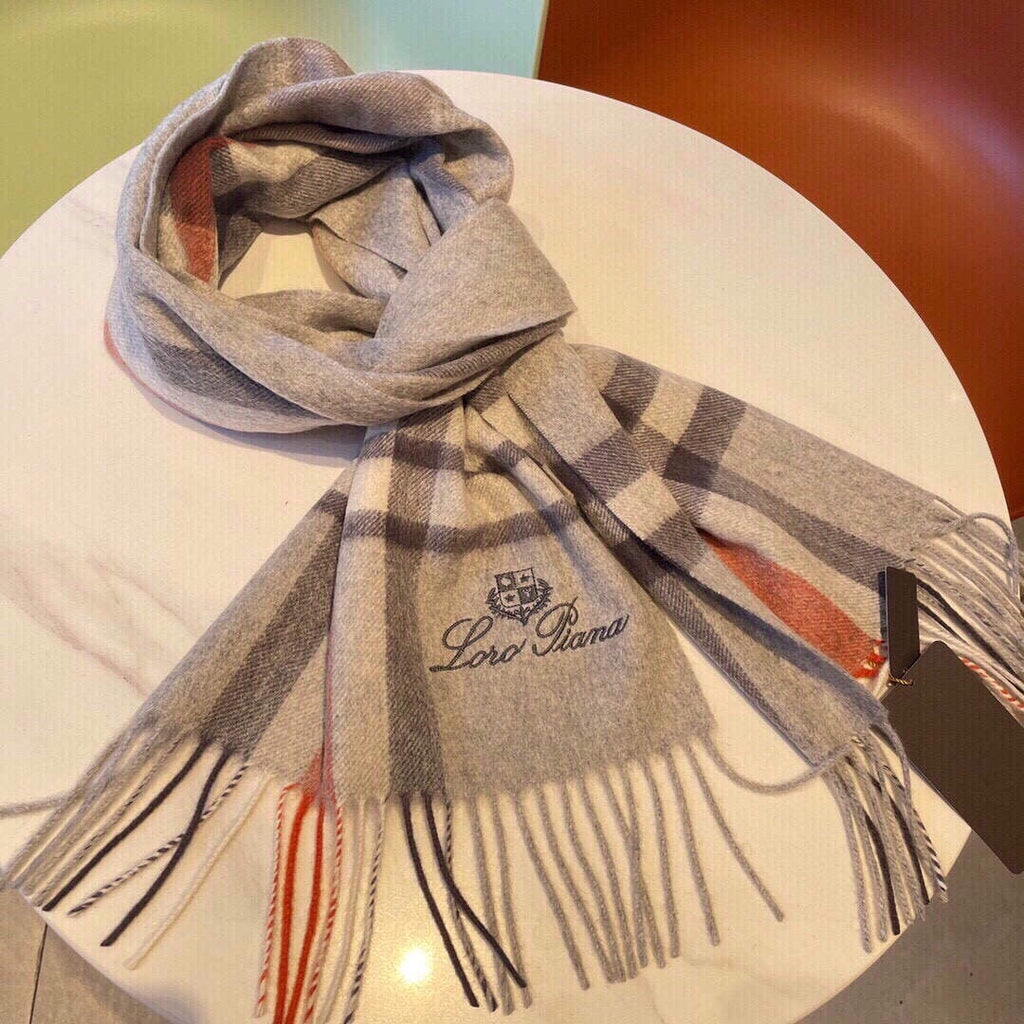 Loro Piana Scarves Designer Classic Cashmere Scarf LP57828