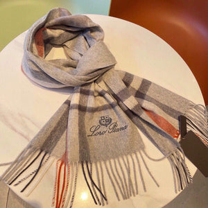 Loro Piana Scarves Designer Classic Cashmere Scarf LP57828 - Default Title - View 8