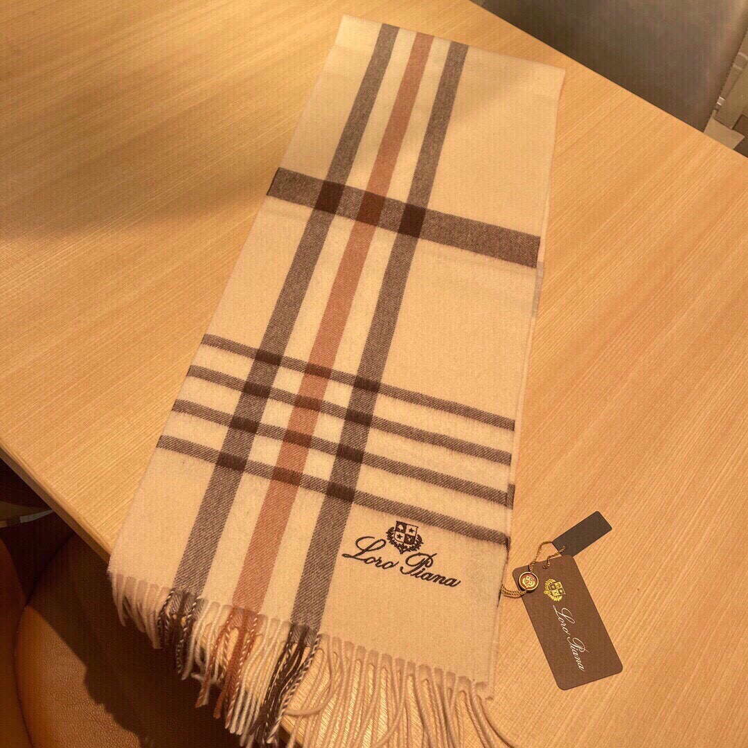 Loro Piana Scarves Designer Classic Cashmere Scarf LP57829