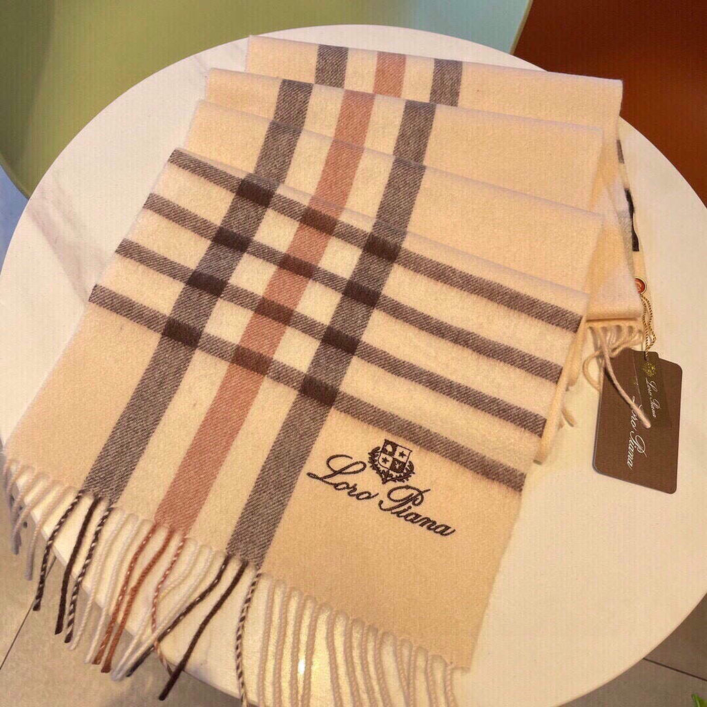 Loro Piana Scarves Designer Classic Cashmere Scarf LP57829