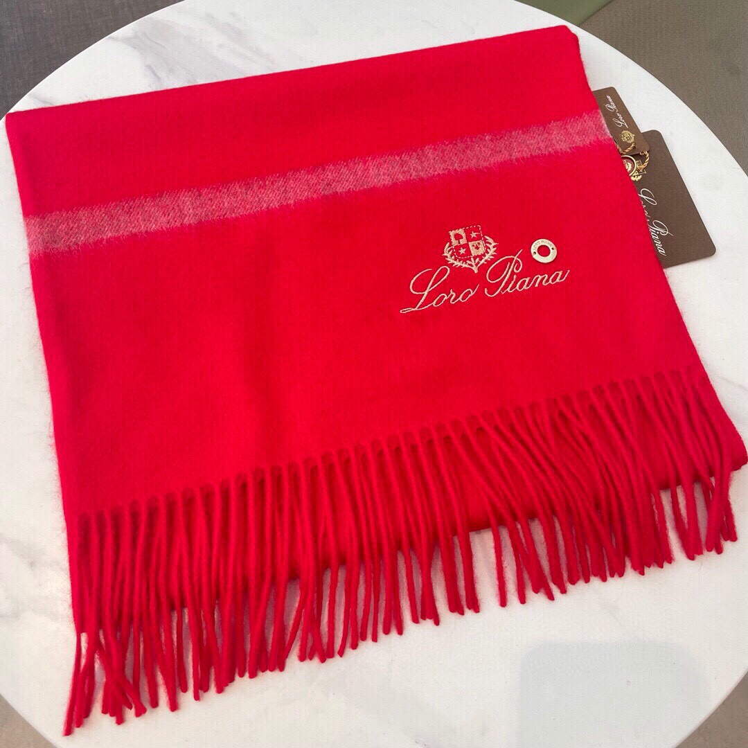 Loro Piana Scarves Designer Classic Cashmere Scarf LP57830