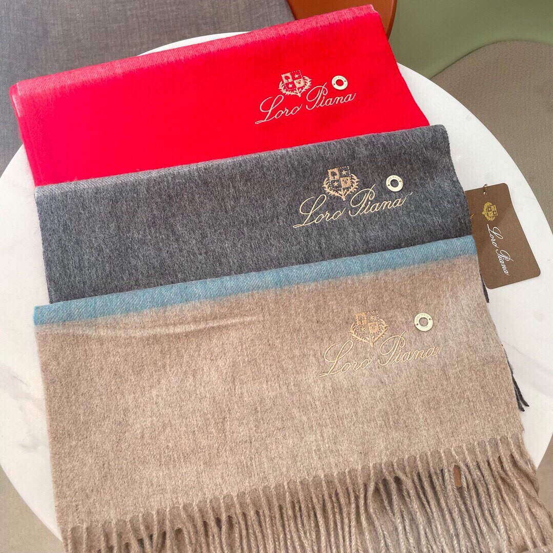 Loro Piana Scarves Designer Classic Cashmere Scarf LP57831