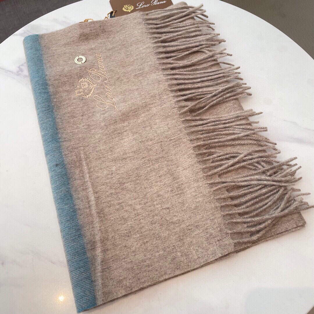 Loro Piana Scarves Designer Classic Cashmere Scarf LP57831