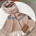 Loro Piana Scarves Designer Classic Cashmere Scarf LP57831 - Default Title - View 1