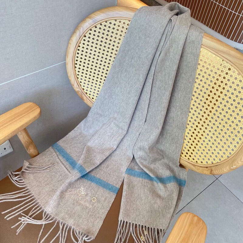 Loro Piana Scarves Designer Classic Cashmere Scarf LP57831