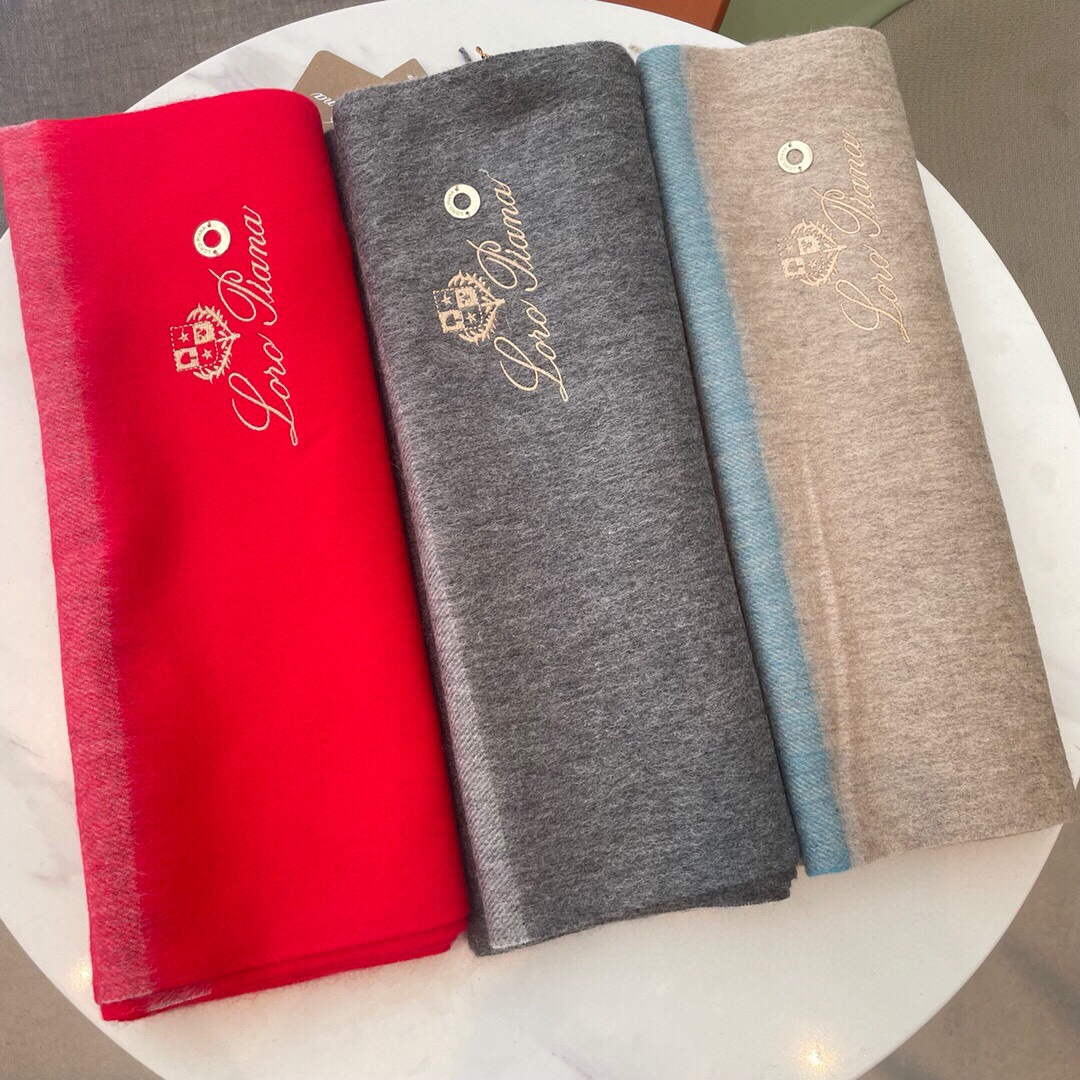 Loro Piana Scarves Designer Classic Cashmere Scarf LP57832