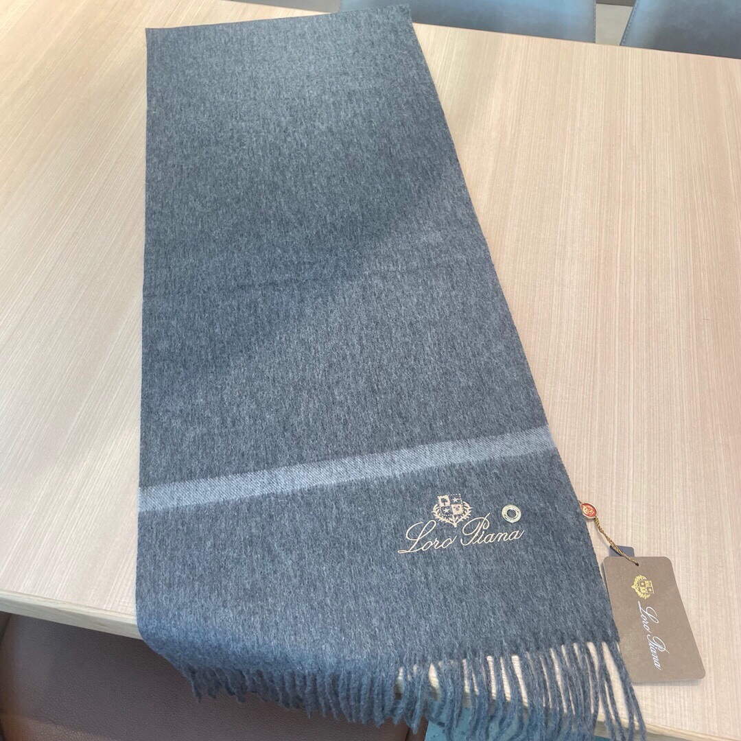 Loro Piana Scarves Designer Classic Cashmere Scarf LP57832