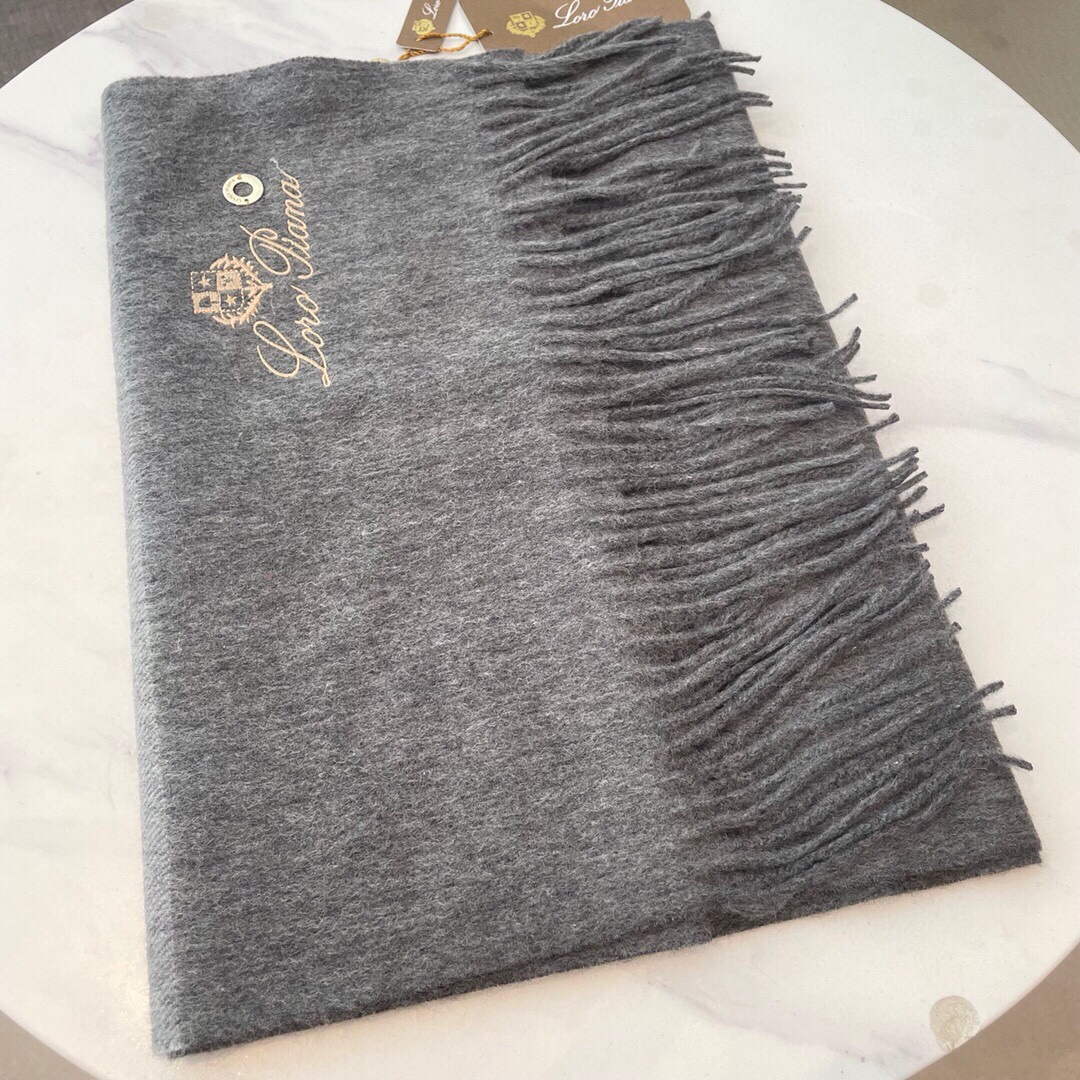 Loro Piana Scarves Designer Classic Cashmere Scarf LP57832