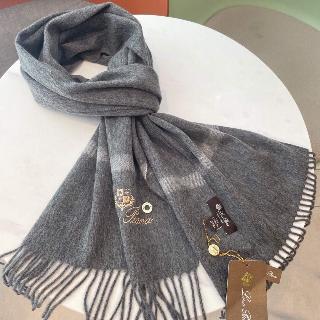 Loro Piana Scarves Designer Classic Cashmere Scarf LP57832