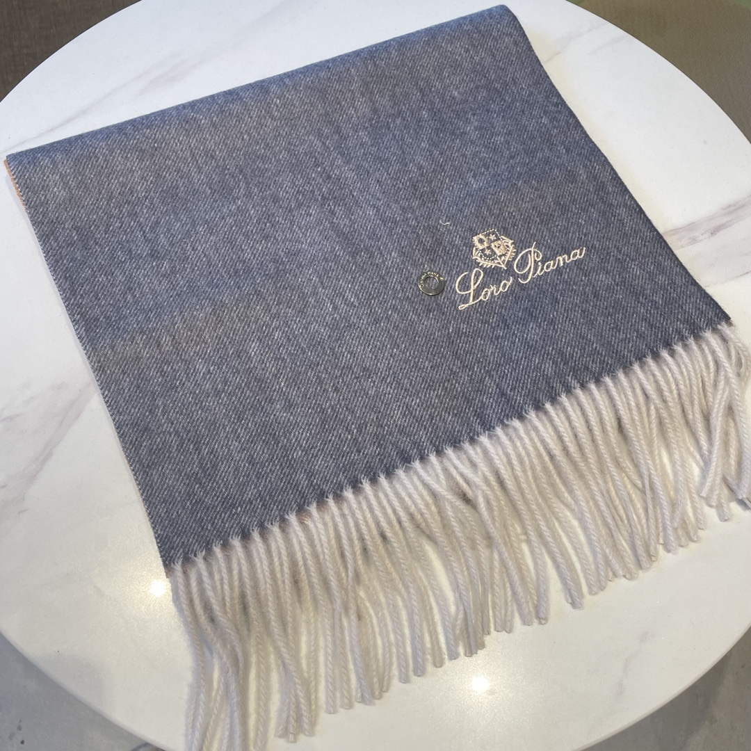 Loro Piana Scarves Designer Classic Cashmere Scarf LP57834