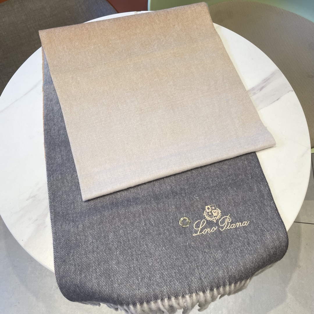 Loro Piana Scarves Designer Classic Cashmere Scarf LP57834