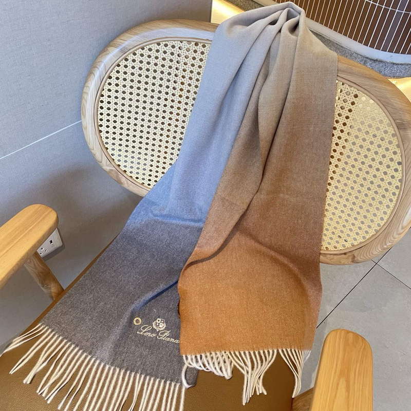 Loro Piana Scarves Designer Classic Cashmere Scarf LP57834