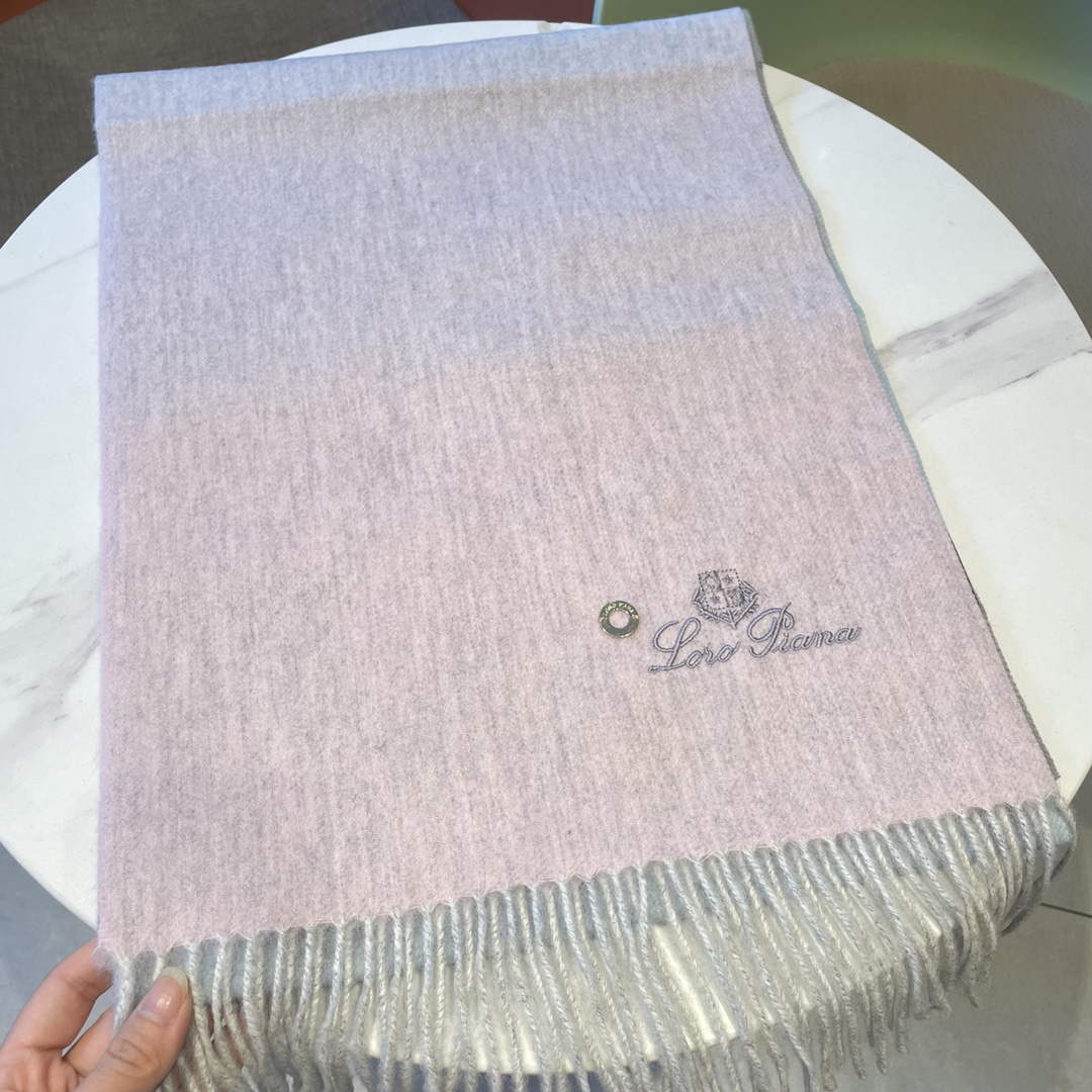 Loro Piana Scarves Designer Classic Cashmere Scarf LP57835