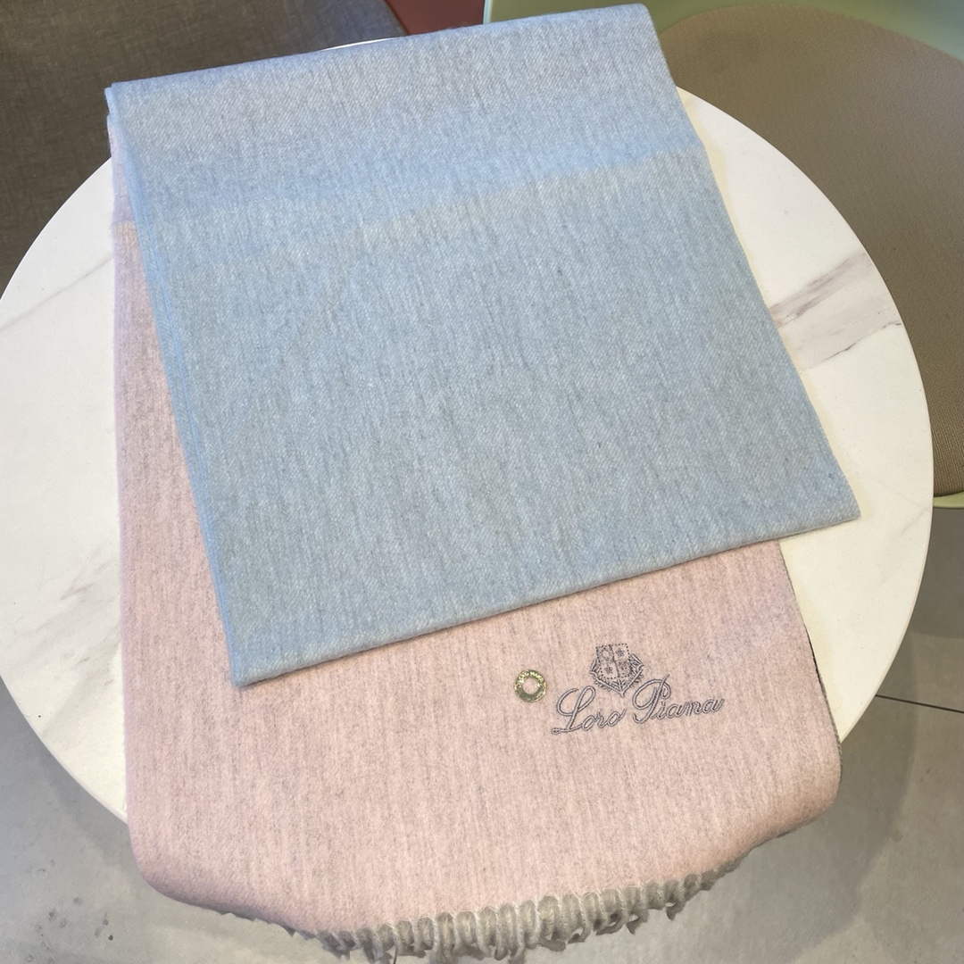 Loro Piana Scarves Designer Classic Cashmere Scarf LP57835