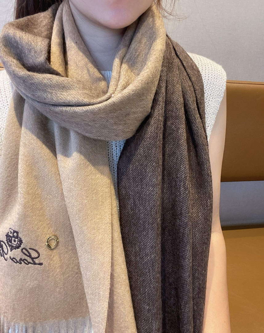 Loro Piana Scarves Designer Classic Cashmere Scarf LP57836