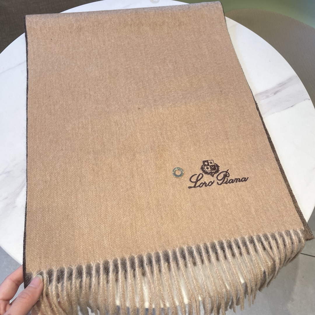 Loro Piana Scarves Designer Classic Cashmere Scarf LP57836