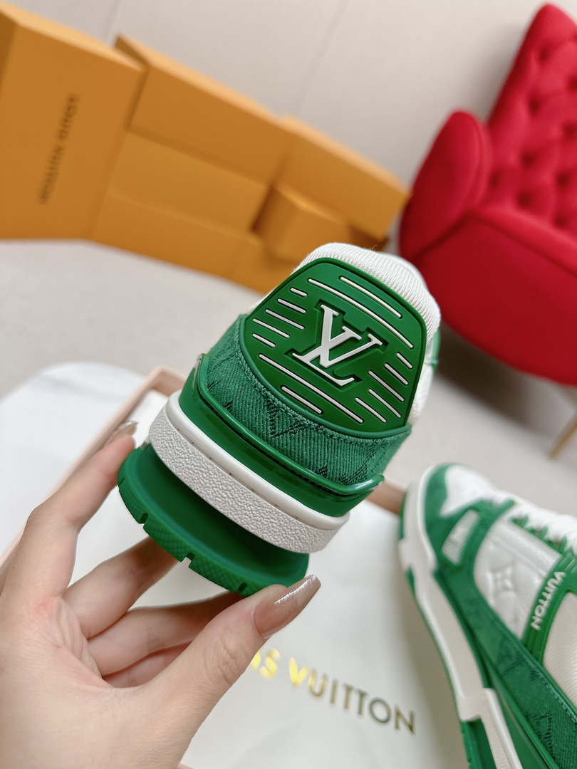 Louis Vuitton 1A9JG2 Men Women's LV Trainer Sneaker L62483