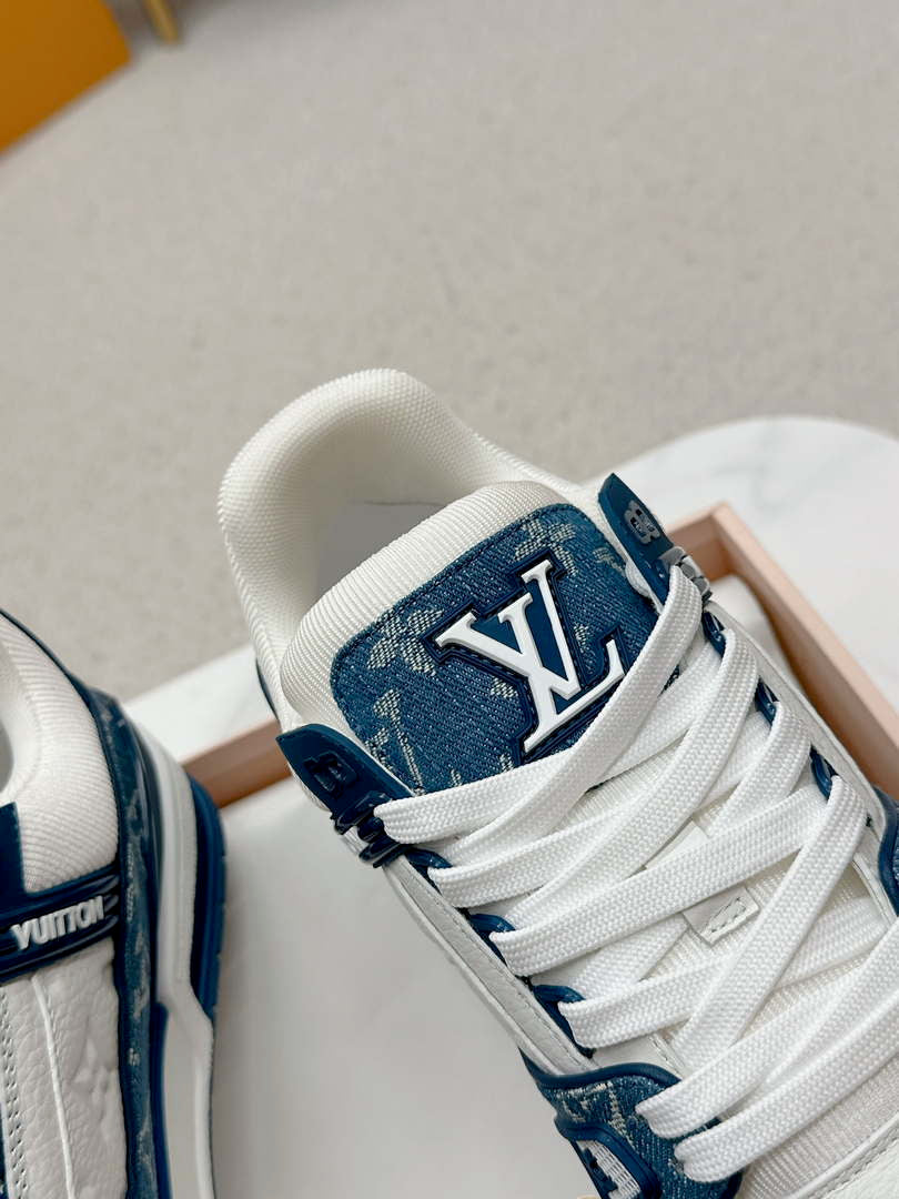 Louis Vuitton 1A9JG2 Men Women's LV Trainer Sneaker L62485