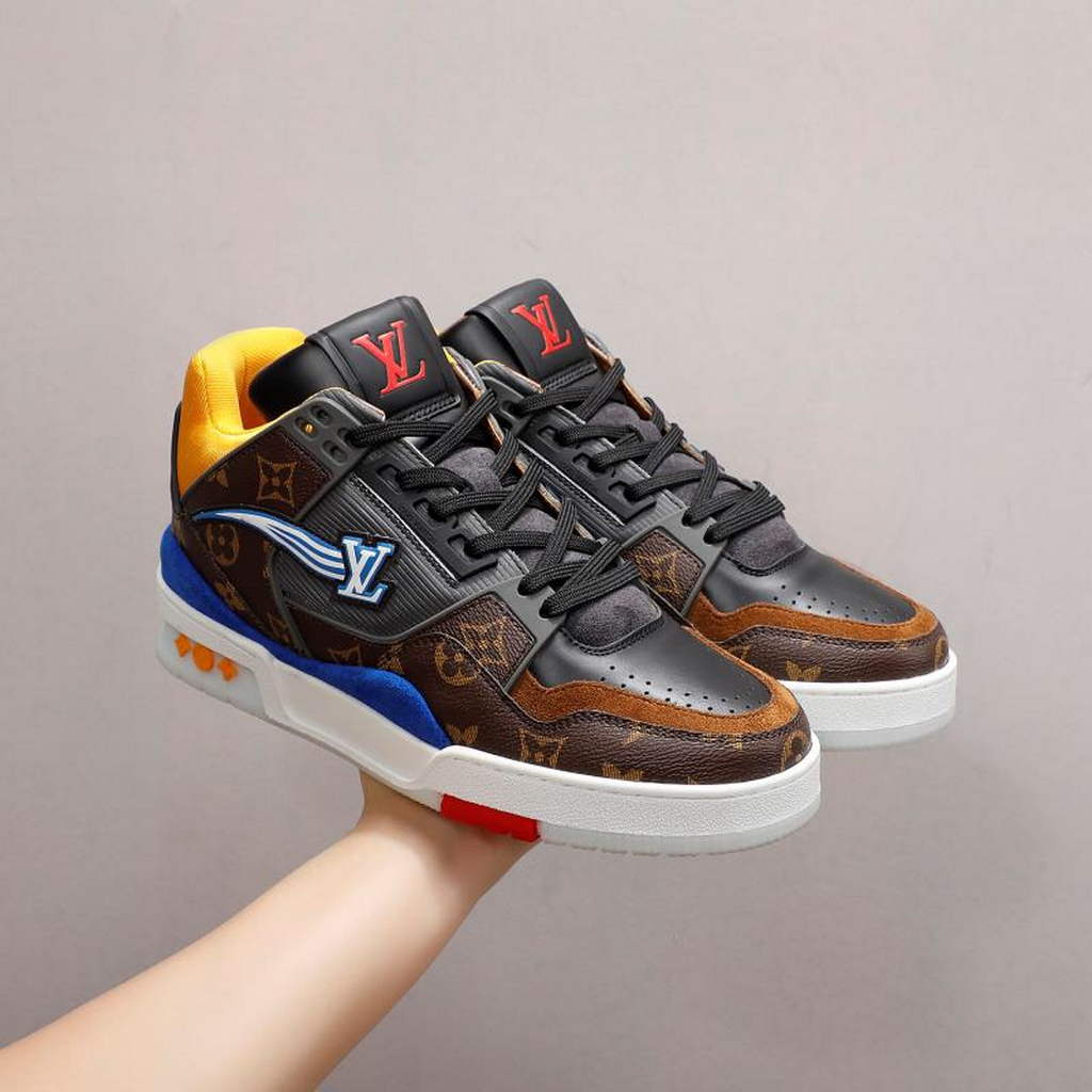 Louis Vuitton Women Men's  LV Time Out Sneaker M60060 - Male-39 - View 1